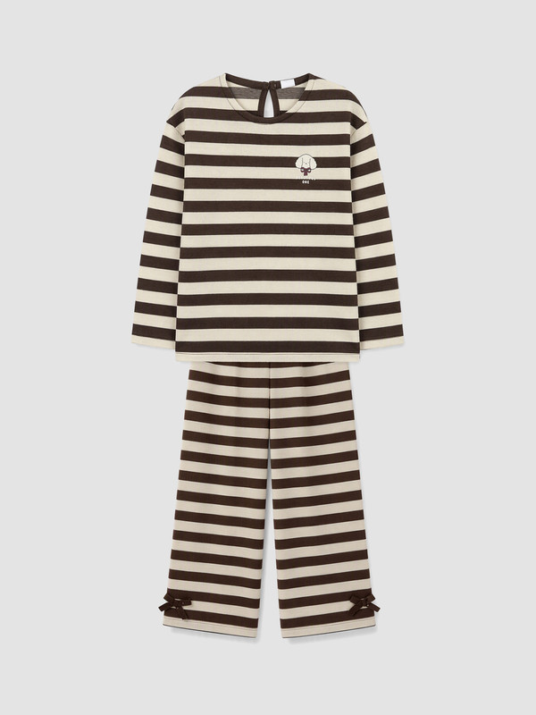 LCW baby Striped Baby Girls' Set