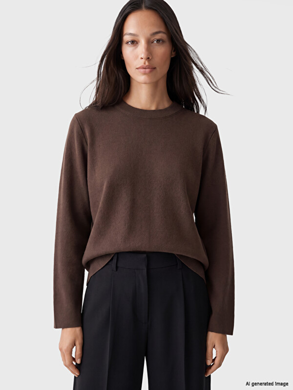 LCWAIKIKI Classic Crew Neck Women's Knitwear Sweater