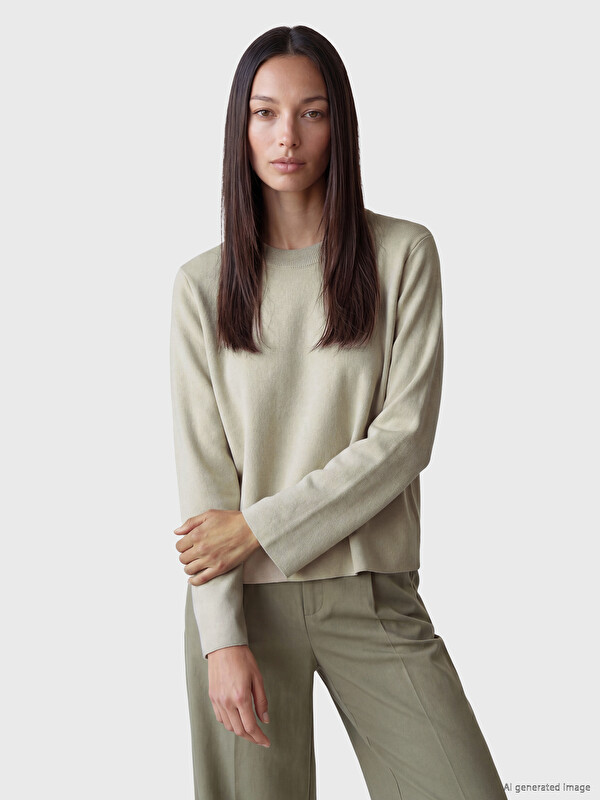LCWAIKIKI Classic Crew Neck Women's Knitwear Sweater