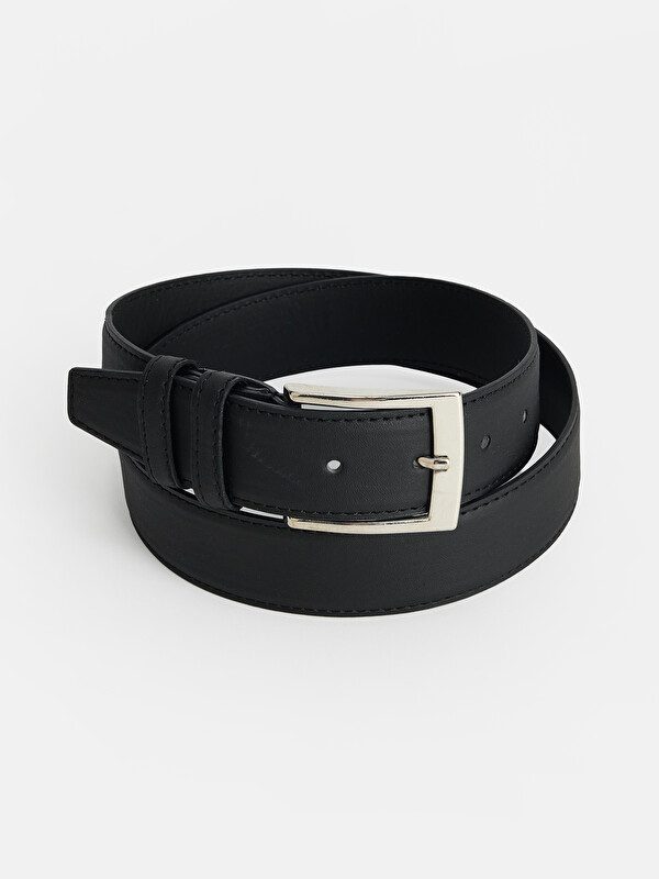 LCW ACCESSORIES Faux Leather Men's Belt