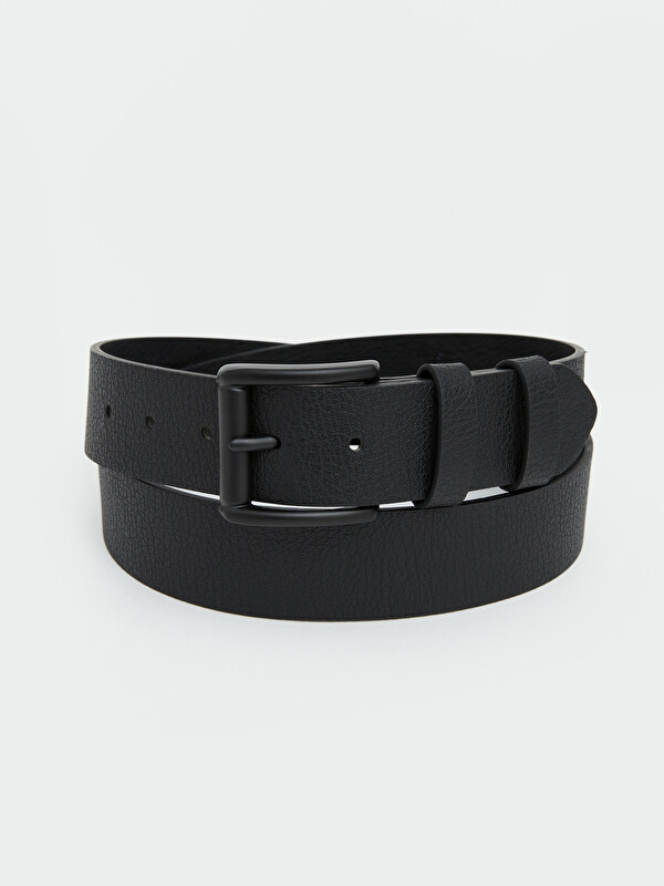 LCW ACCESSORIES Faux Leather Men's Belt