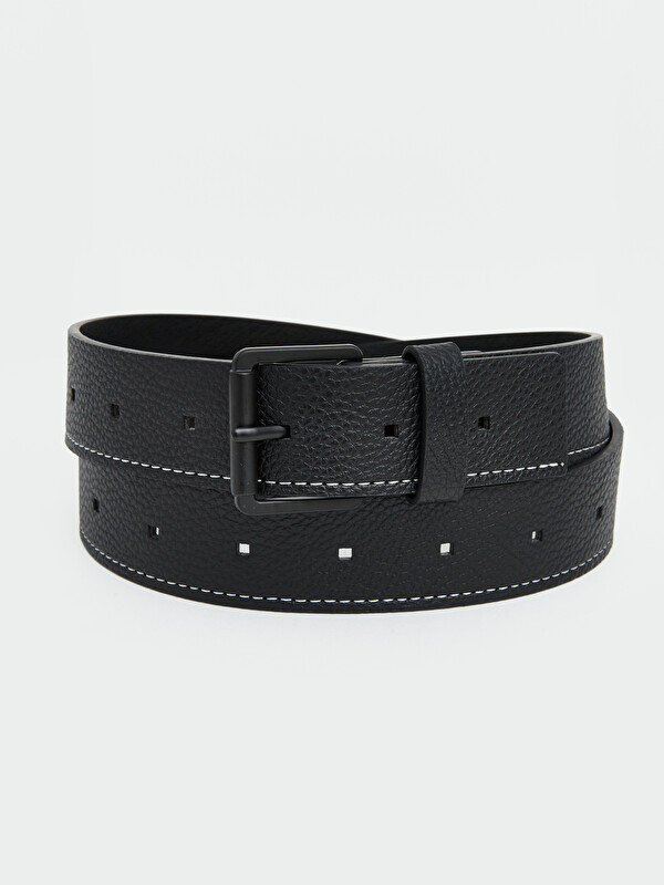 LCW ACCESSORIES حزام جلد صناعي للرجال