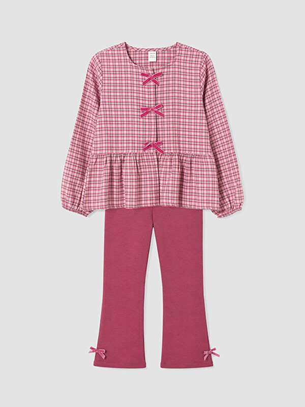 LCW Kids Set Roz Fată