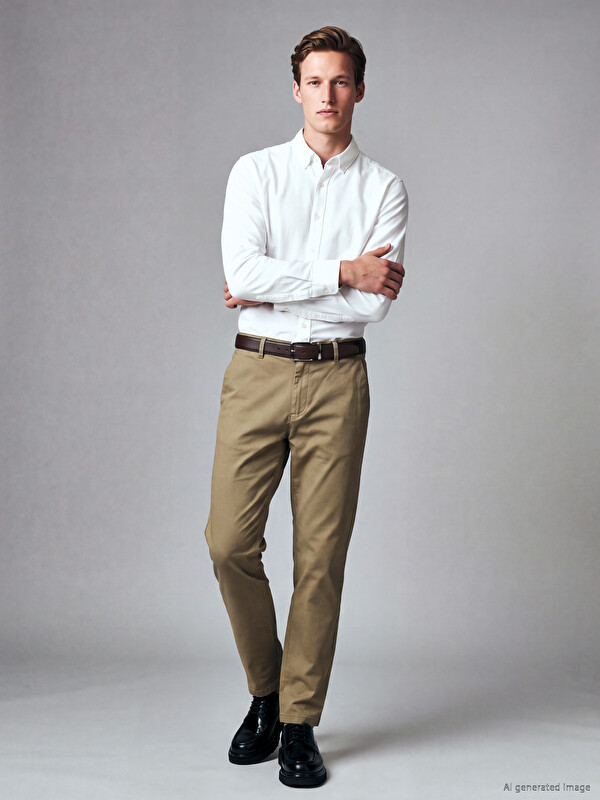SOUTHBLUE Standard Fit Men's Trousers