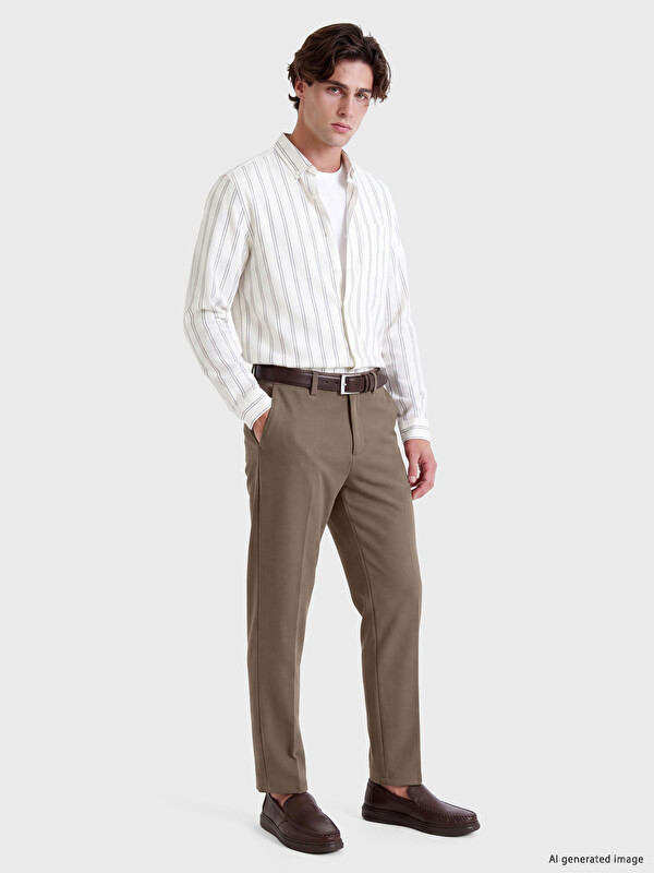 SOUTHBLUE Regular Fit Men's Trousers