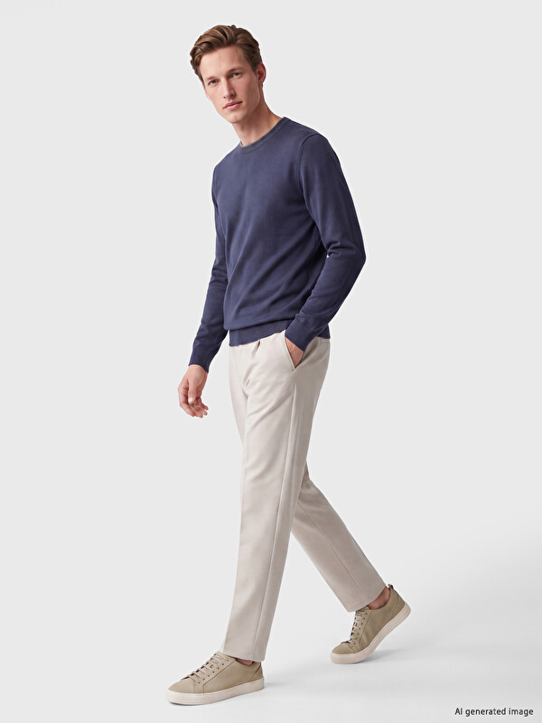 SOUTHBLUE Regular Fit Men's Pleated Trousers