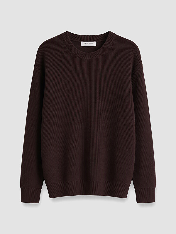 LCW Vision Man Brown Sweater