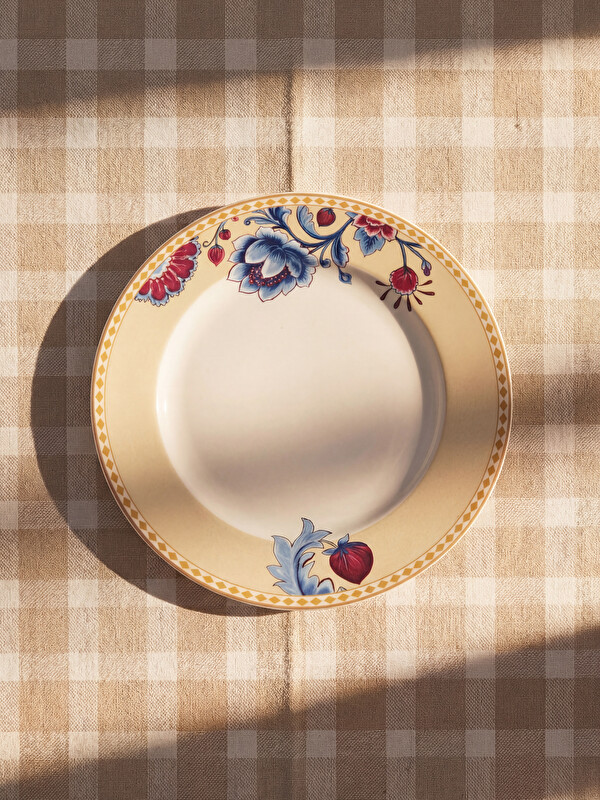 LCW HOME Çiçek Desenli Porselen Tabak