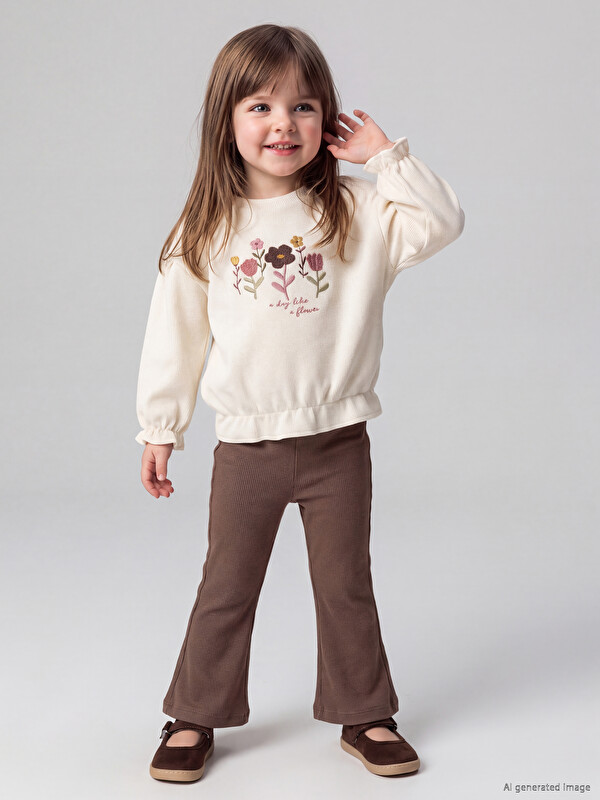 LCW baby Embroidered Baby Girls' Set