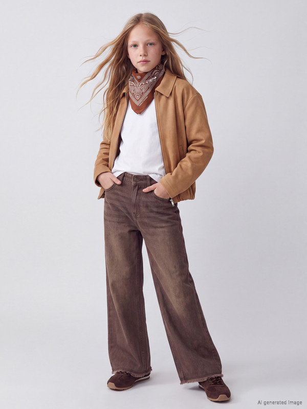 LCW Kids WideLeg Girls' Jeans