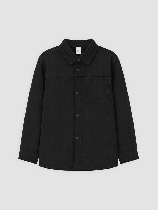 LCW Kids Gabardin Erkek Çocuk Gömlek