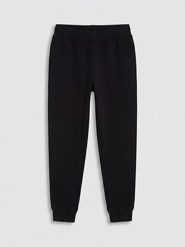 LCW Kids Elastic Waist Girls' Thick Jogger Sweatpants