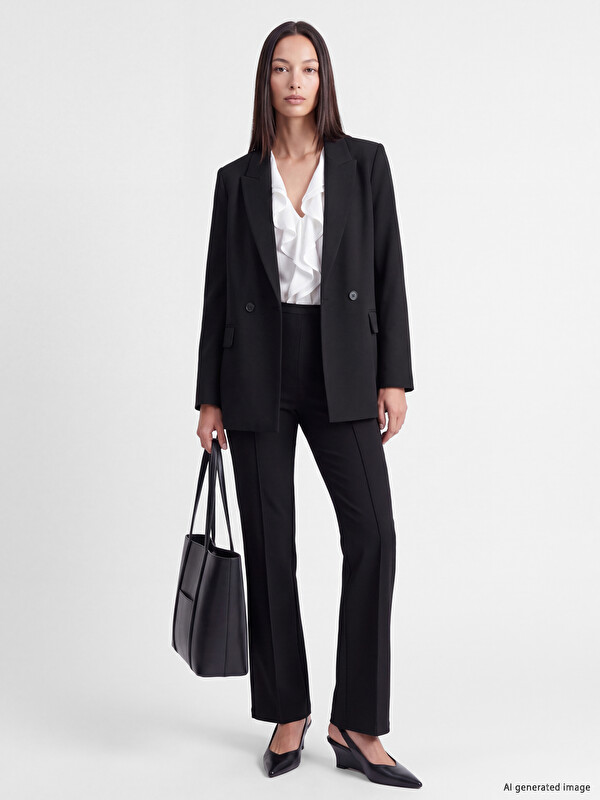 LCWAIKIKI Classic Elastic Waist Women's Trousers