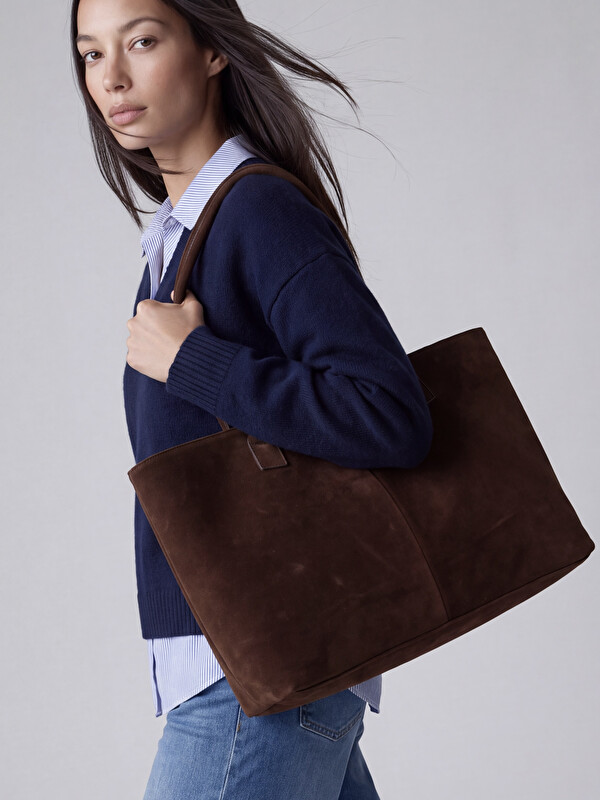 LCW ACCESSORIES Женская сумка на плечо из замши