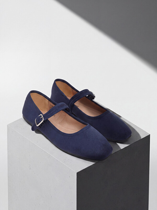 LCW STEPS Faux Suede Women's Ballet Flats