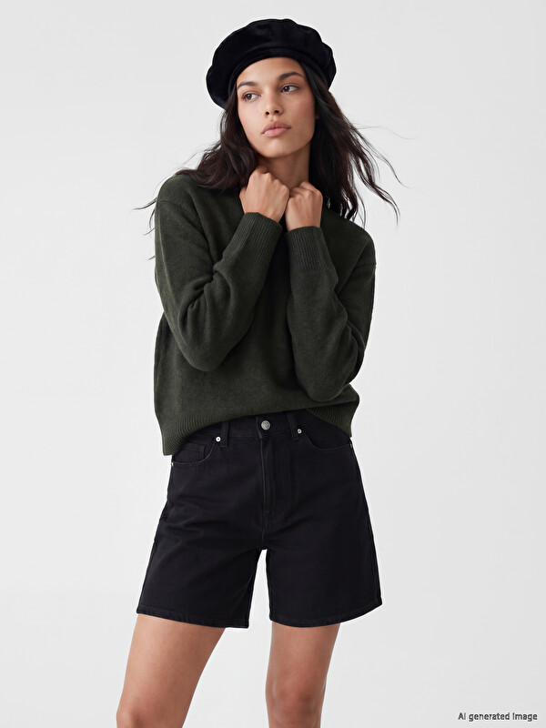 XSIDE Crew Neck Women's Knitwear Sweater