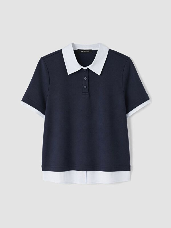 LCW EVERYDAY Polo Yaka Kadın Tişört