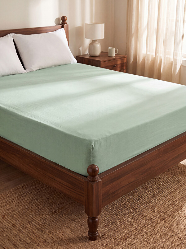 LCW HOME Jeshil Çarçaf i dyfishtë