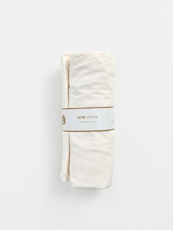 LCW HOME Single Cotton Woven Fitted Sheet