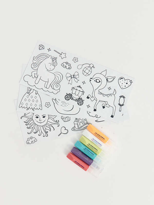 LCW JOY مجموعة رسم الملصقات