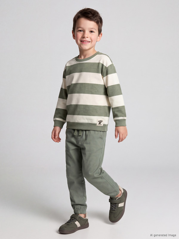 LCW Kids Striped Boys' Set