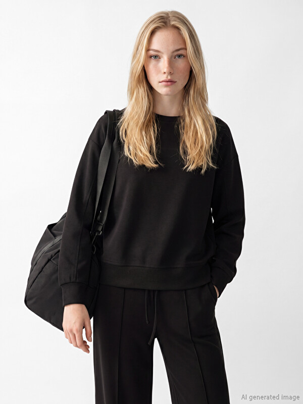 XSIDE Soft Touch Oversize Women's Sweatshirt