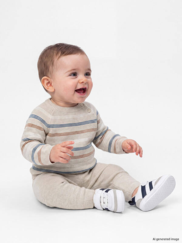 LCW baby Striped Baby Boys' Knitwear Set