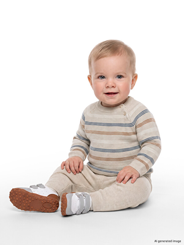 LCW baby Striped Baby Boys' Knitwear Set