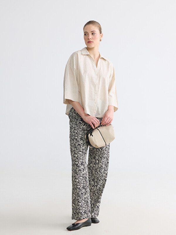 LCW Comfort Frau Schwarz Hosen