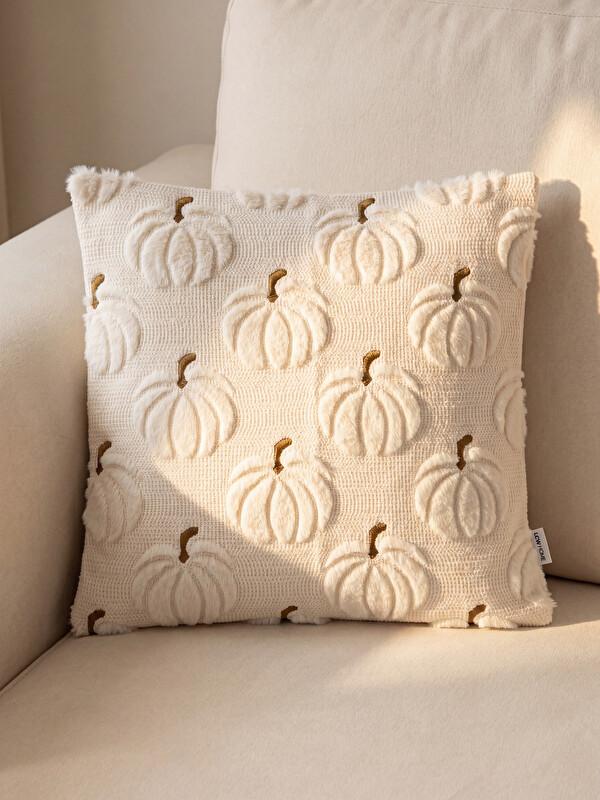 LCW HOME Pumpkin Patterned Cushion Cover 45x45 cm
