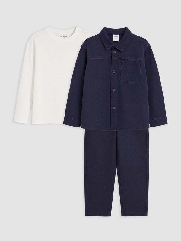 LCW Kids Erkek Çocuk Gabardin Takım