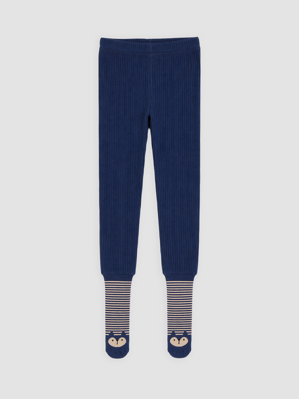 LCW baby Erkek Bebek Çoraplı Pijama Alt