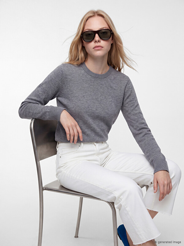 XSIDE Crew Neck Women's Knitwear Sweater
