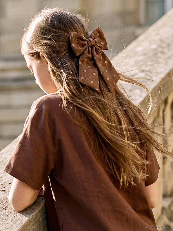 LCW JOY Bow Figured Girl Child Hair Clip