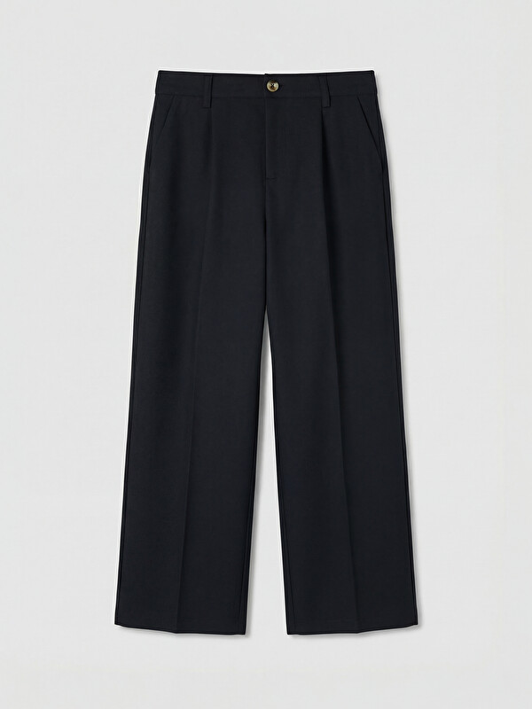 LCW Kids Loose Fit Girls' Polyviscose Trousers