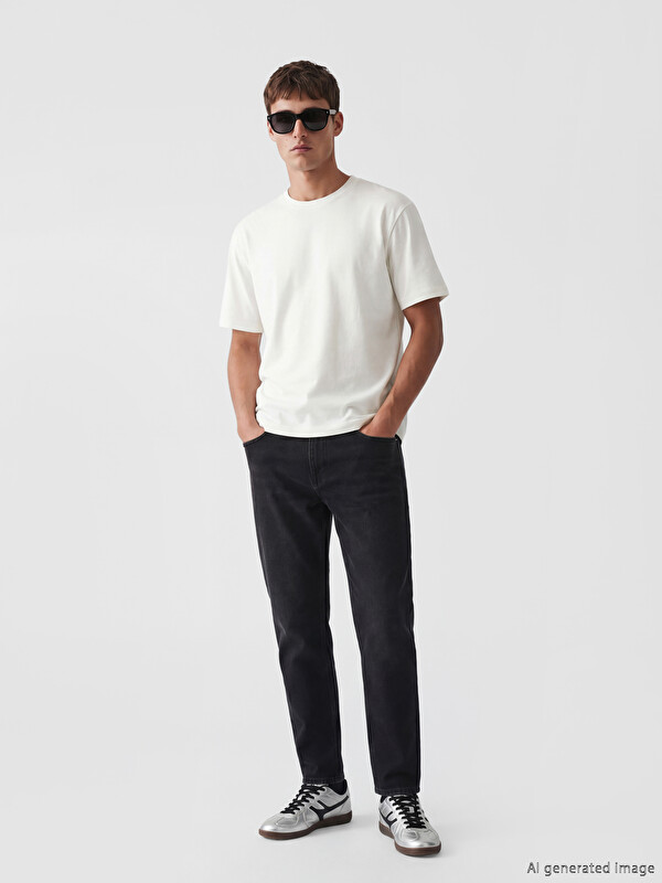LCW Jeans Мужчины Черный Джинсы
