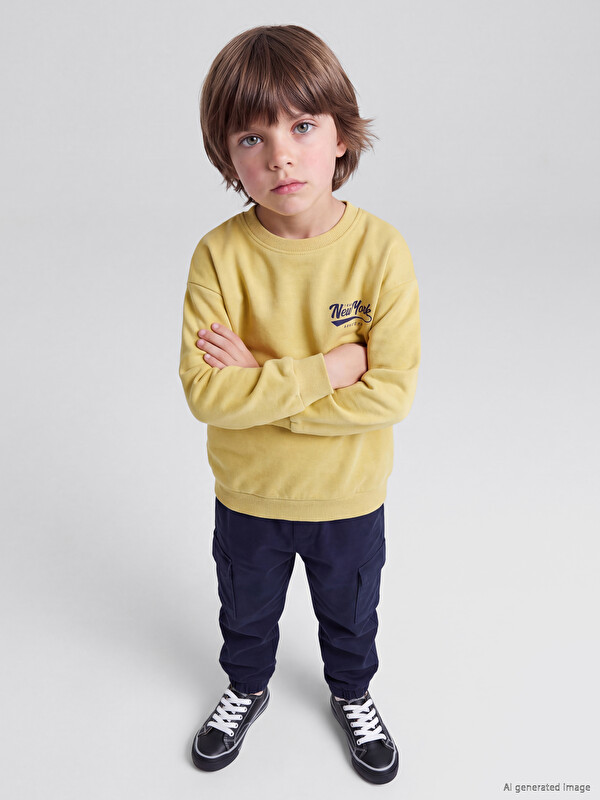 LCW Kids Erkek Çocuk Kargo Jogger Pantolon