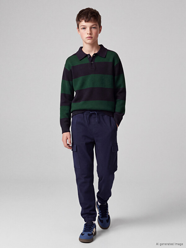 LCW Kids Boys' Cargo Jogger Trousers