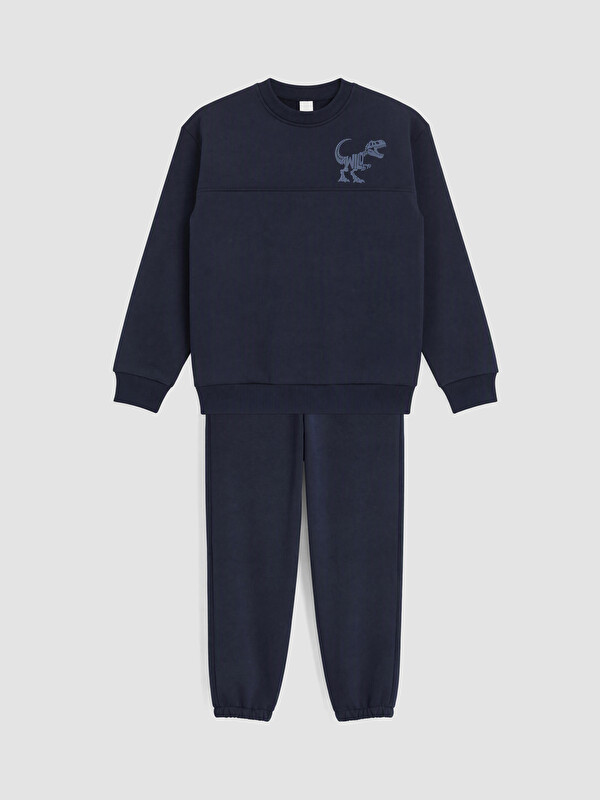 LCW Kids Nakışlı Erkek Çocuk Takım