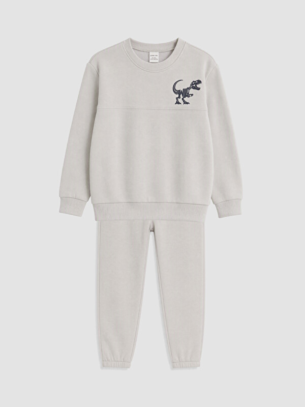 LCW Kids Boy Grey Tracksuit Set