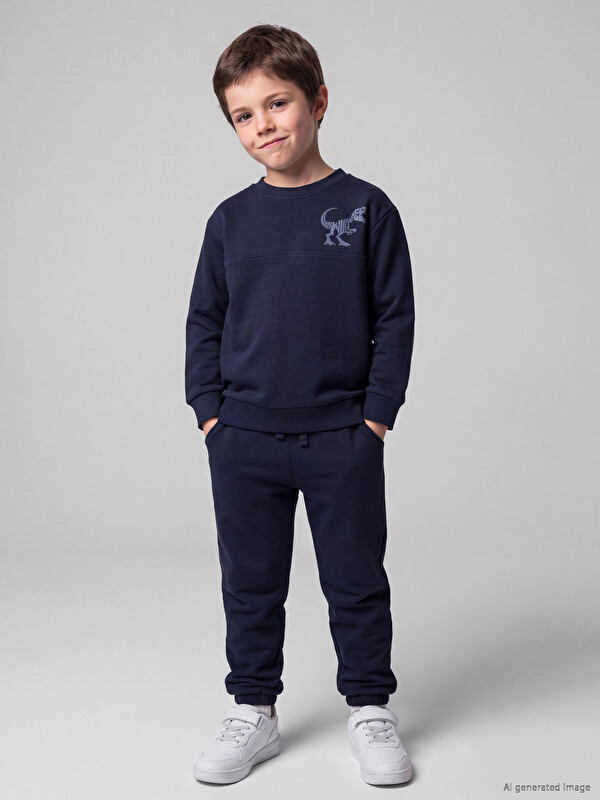 LCW Kids Set Brodat pentru Băieți