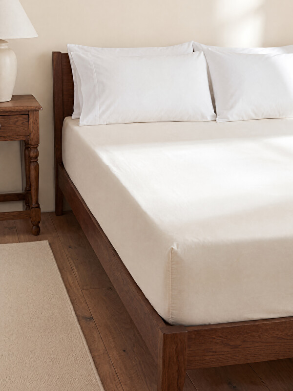 LCW HOME Single Woven Fitted Sheet