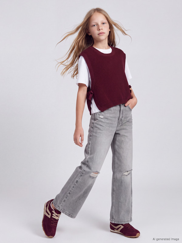 LCW Kids Wideleg Girls' Jean