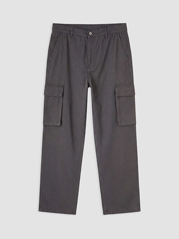 XSIDE Regular Fit Gabardine Men's Cargo Trousers