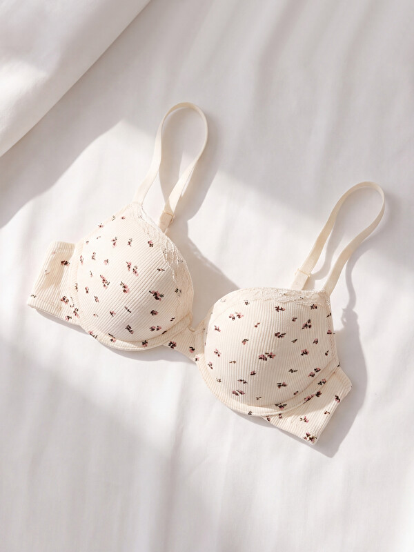 LCW DREAM تەلدار نەرم گوڵدار سوتیە تیشەرتی