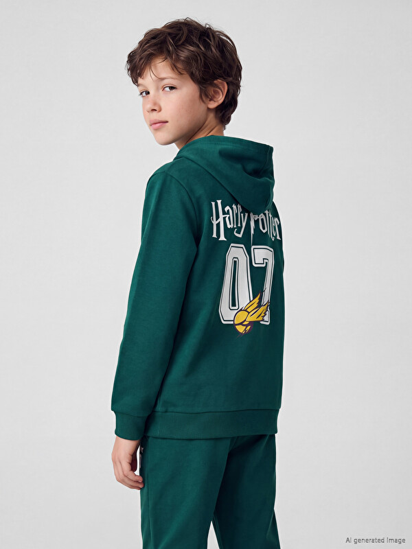 LCW Kids Harry Potter Printed Boys' Sweatshirt