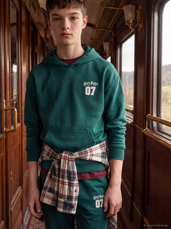 LCW Kids Harry Potter Printed Boys' Sweatshirt