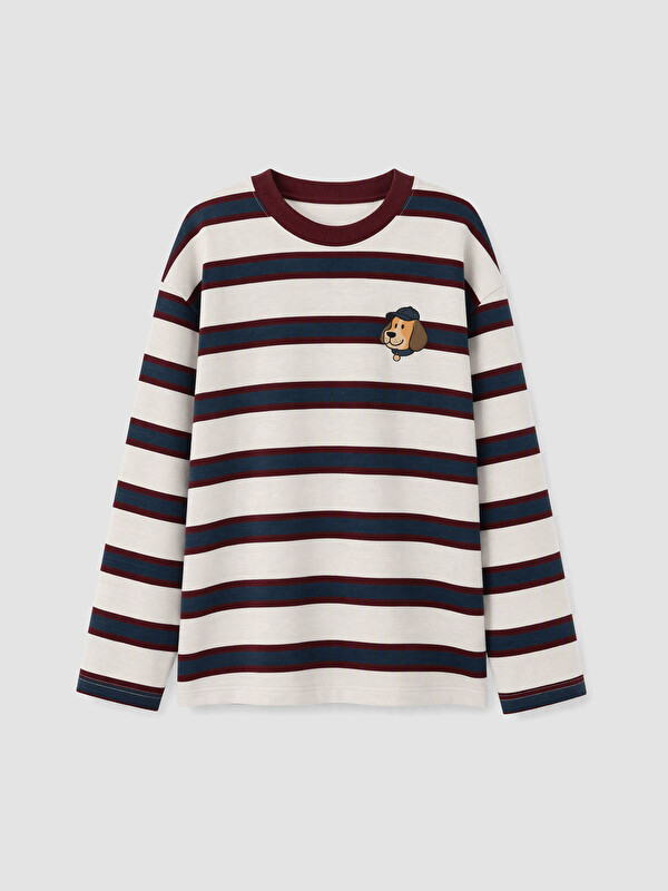 LCW Kids Boy Ecru T-Shirt