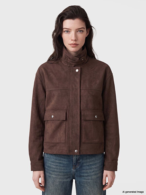 LCW Comfort Әйелдер Қоңыр Пиджак
