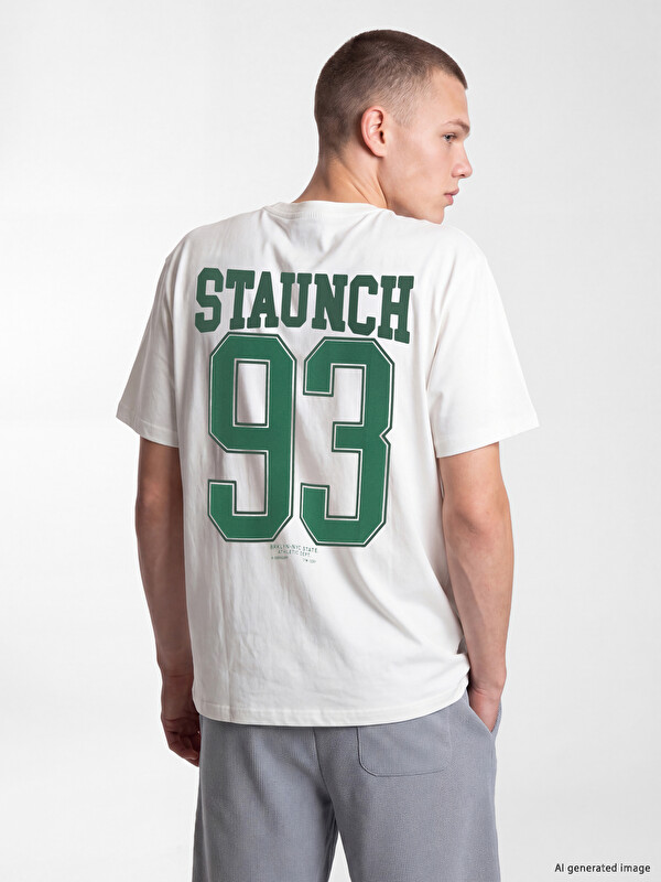 XSIDE Crew Neck Printed Men's T-Shirt